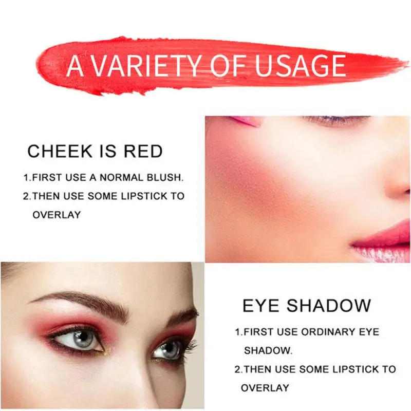 6 цветов в виде лепестков искусственная помада Косметика для макияжа