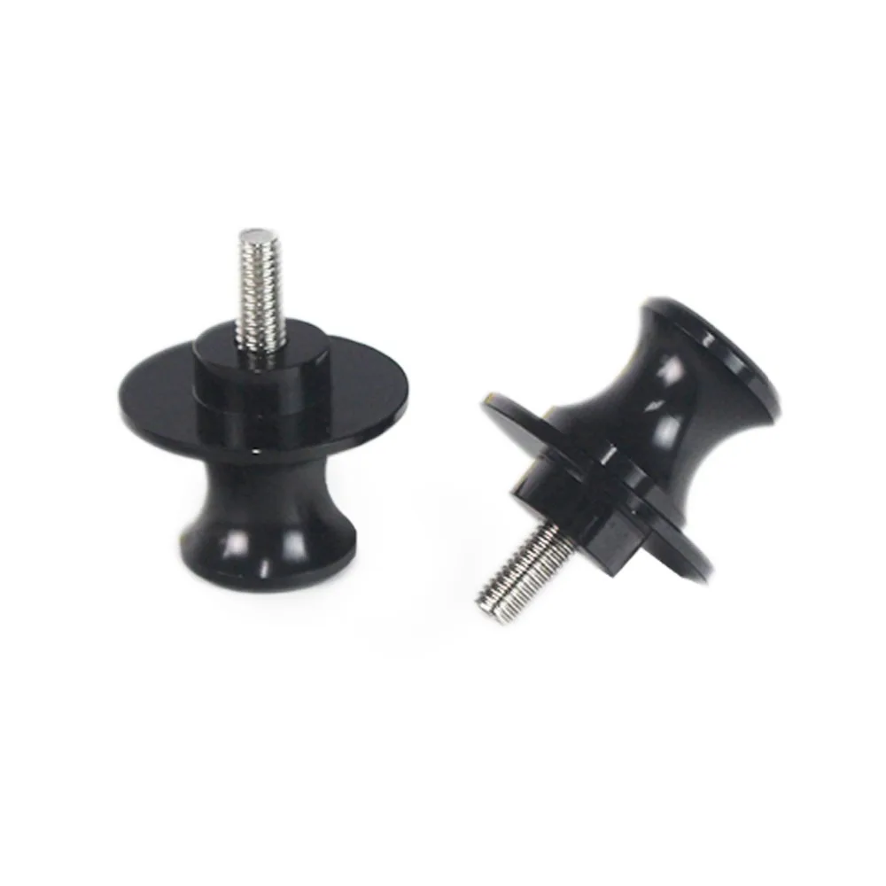 8mm black Аксессуары для мотоциклов с ЧПУ, регулировочный кронштейн для цепи, винтовой рокер, катушка, слайдер для HONDA CB650R cb650r CBR650R CB 650R - Цвет: 8mm black