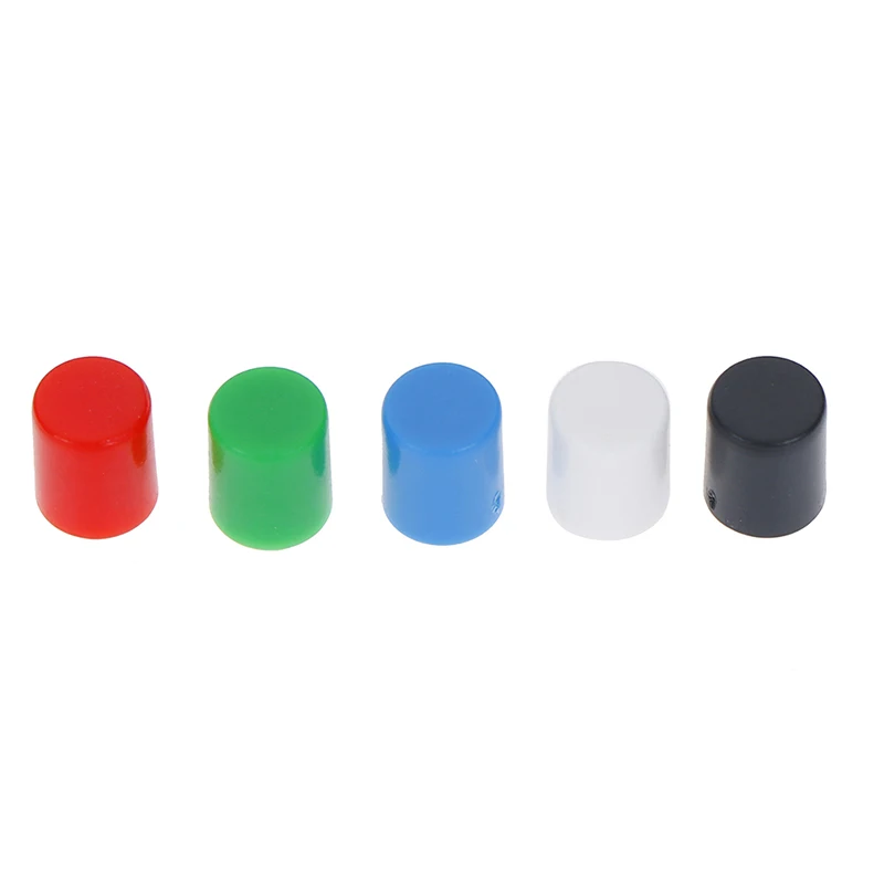 20Pcs 6*7mm Tactile Push Button Switch Cap 10mm Applies Self-locking | Обустройство дома