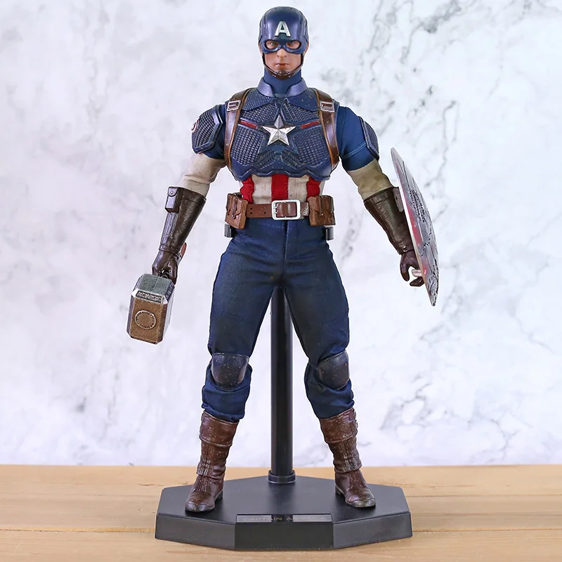 Hot Toys Avengers Endgame Captain America 1/6th Scale Collectible Action Figure Model Toy