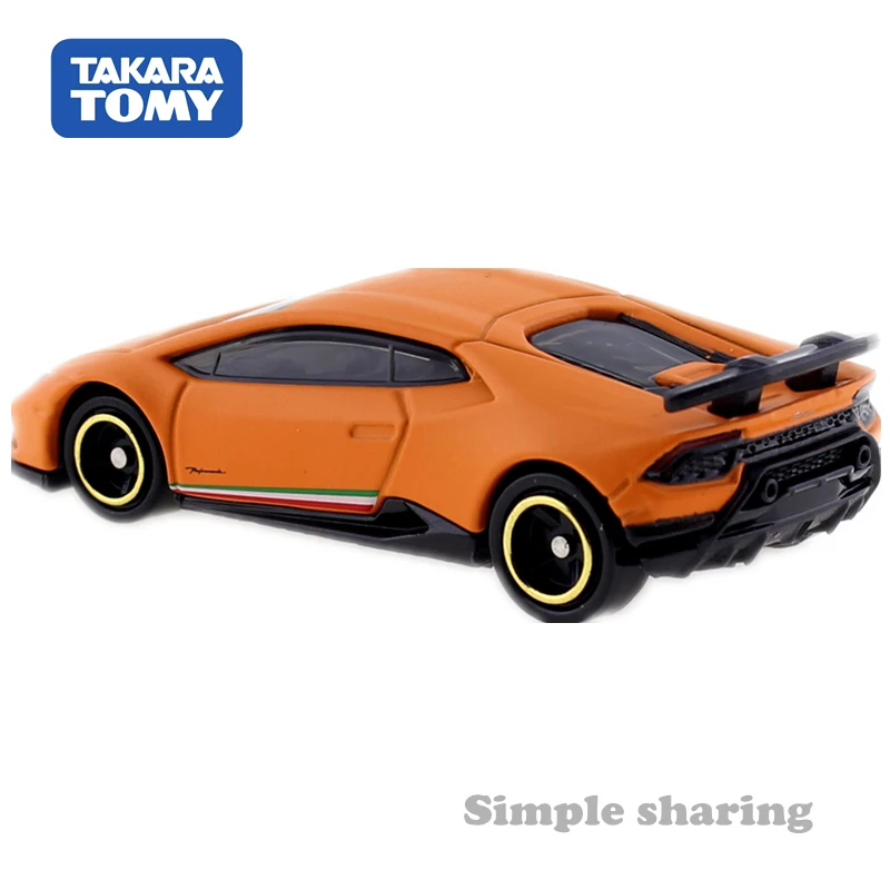 Takara Tomy Tomica No.34 Lamborghini Huracan Performante Sports Car Toy Scale 1:62 Diecast Roadster Mould Funny Kids Doll | Игрушки и