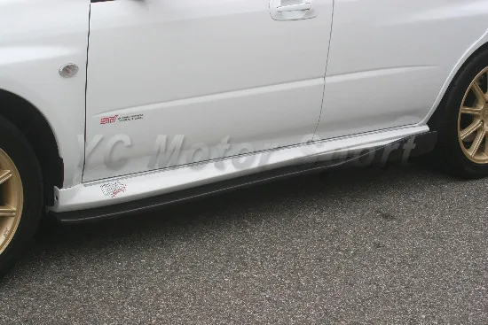 

Car Accessories FRP Fiber Glass CS Bottom Line Style Side Skirt Fit For 2004-2007 Impreza WRX STI 8-9th GDA GDB Side Skirt