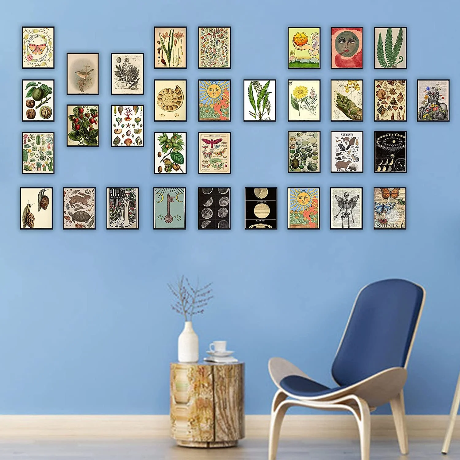 70 настенных коллажей Набор декоративных наклеек для подростков общежития набор