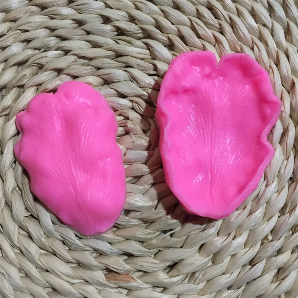 Глиняные формы 3D лепесток лилии жидкий силикон дизайнерская бумага для цветов из