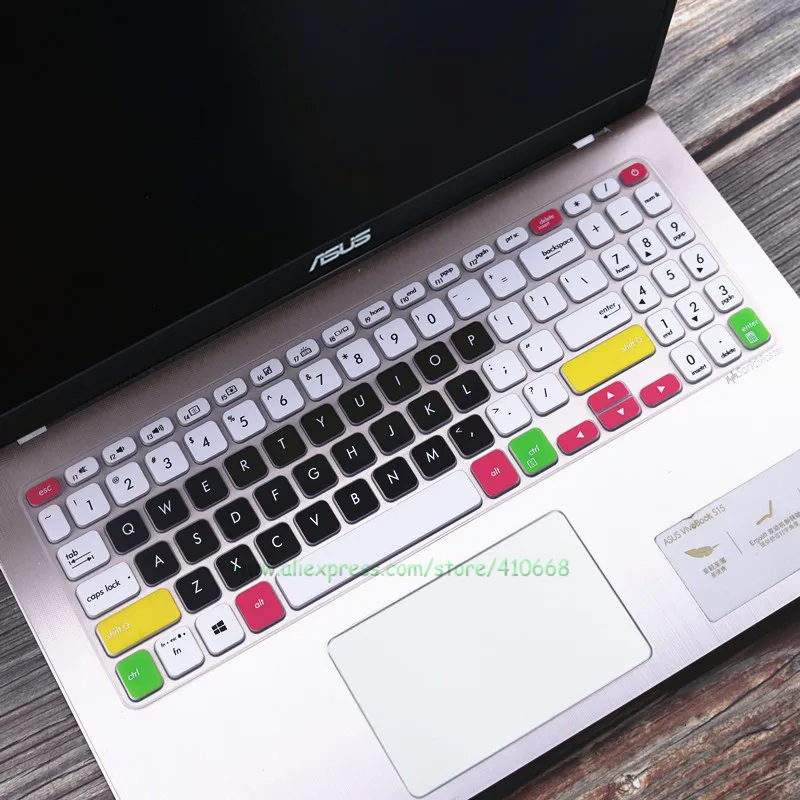 Защитный чехол для клавиатуры ASUS VIVOBOOK S15 K530F K530FN K530 FN X530F X512 X512F X512FL X512FJ X512DA X512UF 15 6