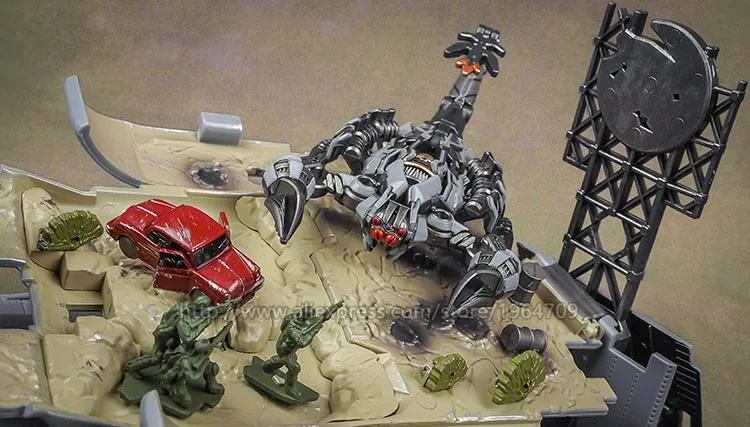 Wei Jiang Oversized 34cm Transformation movie toys dinosaur tank Mode anime Action Figure SS07 W8600 Robot kids toy Retail Box