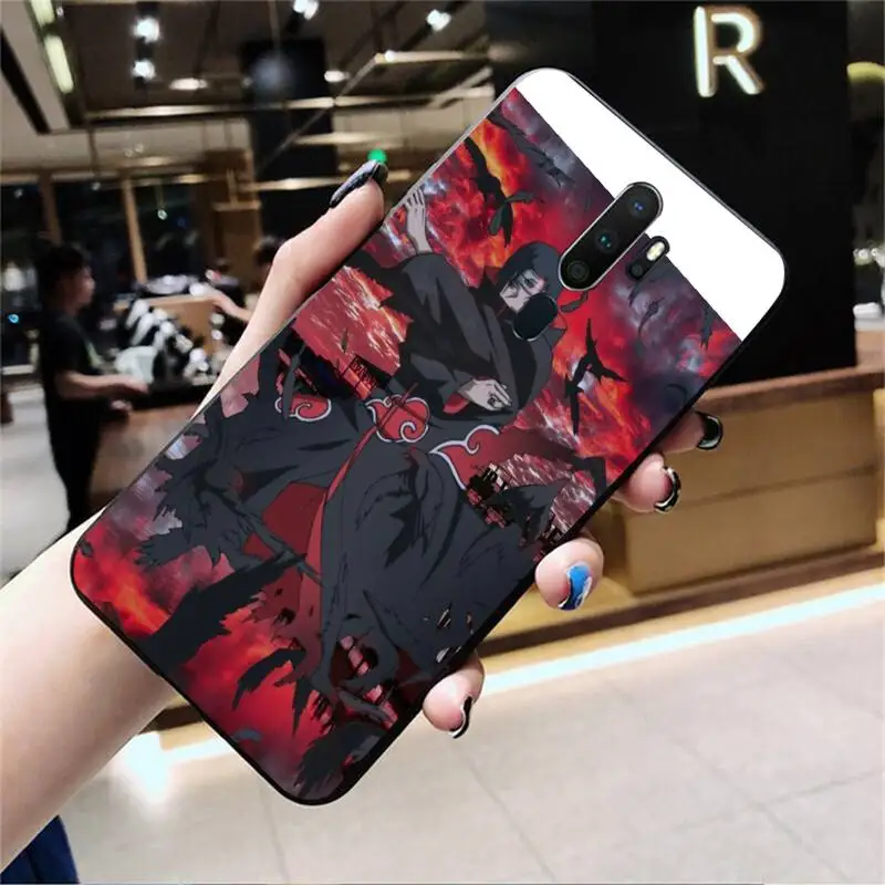 

LJHYDFCNB Uchiha Itachi Phone Case For Oppo Reno2 Z 2Z Realme5 6 Pro R9 11 Plus 15 17 Pro