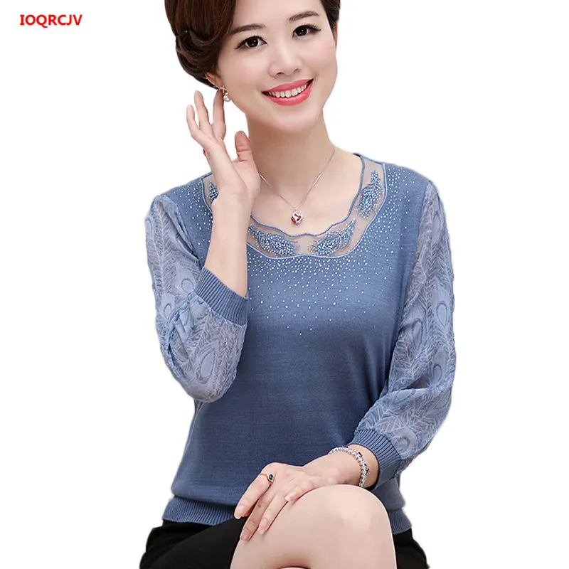 Женские весенние новые тонкие свитера и пуловеры модные кружевные шифоновые