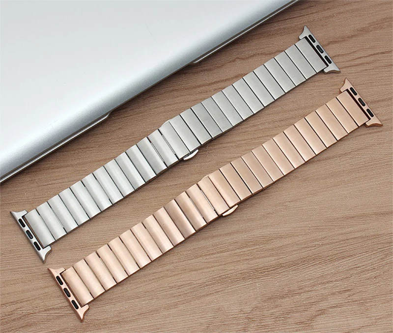 Ремешок из нержавеющей стали для Apple Watch Series 4 5 6 7 SE 38 мм 40 42 44 41 45 | Наручные часы