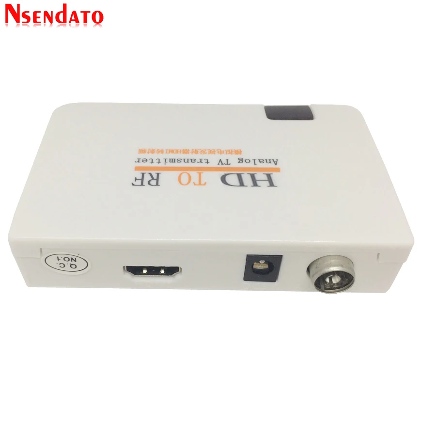 Коаксиальный преобразователь HD в RF аналоговый сигнал ТВ передатчик с пультом