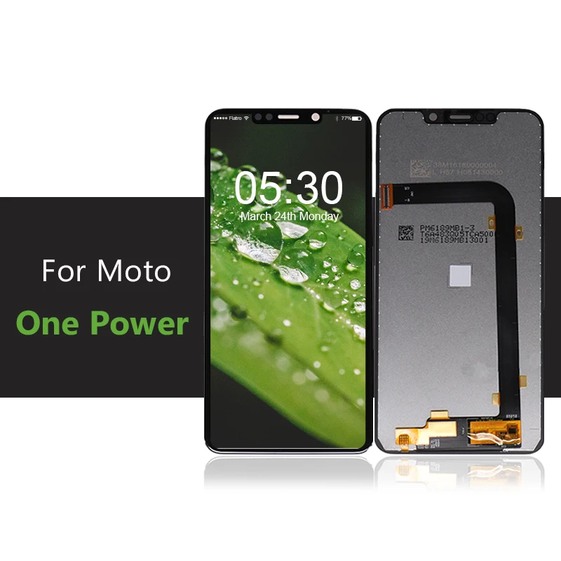Оригинальный Для Motorola для Moto One power ЖК дисплей сенсорный экран P30 Note XT1942 1 2