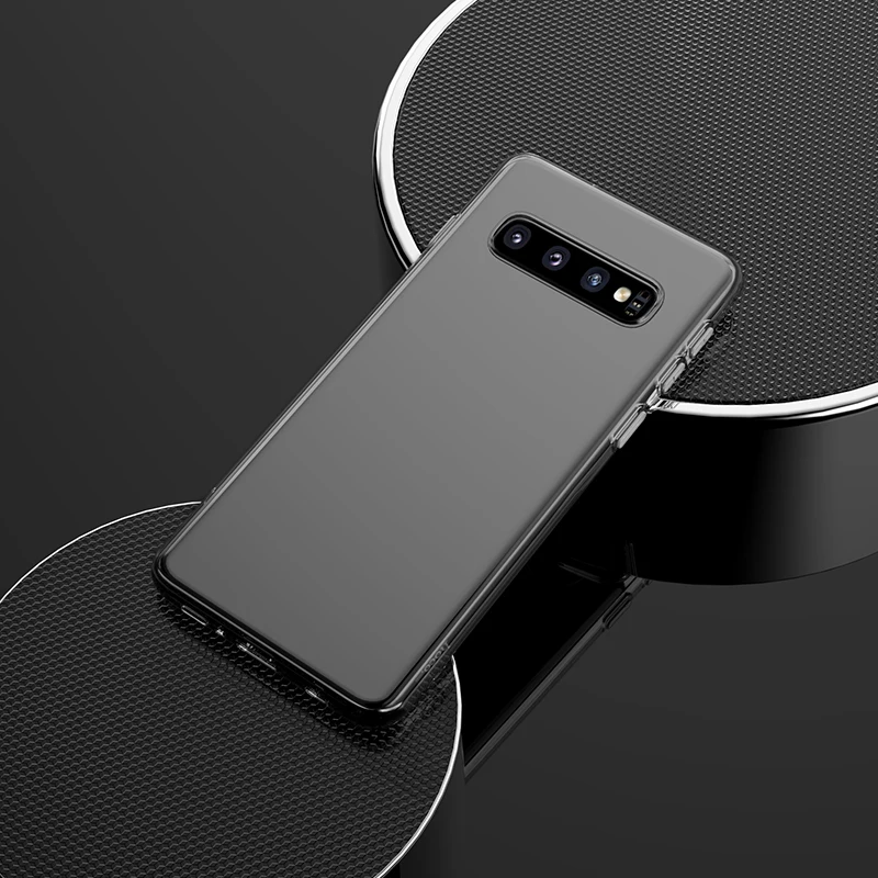 HOCO TPU чехол для samsung Galaxy S10 S10+ S10e ультра тонкий мягкий чехол для samsung Galaxy Note10 Note10 Plus Прозрачный складной