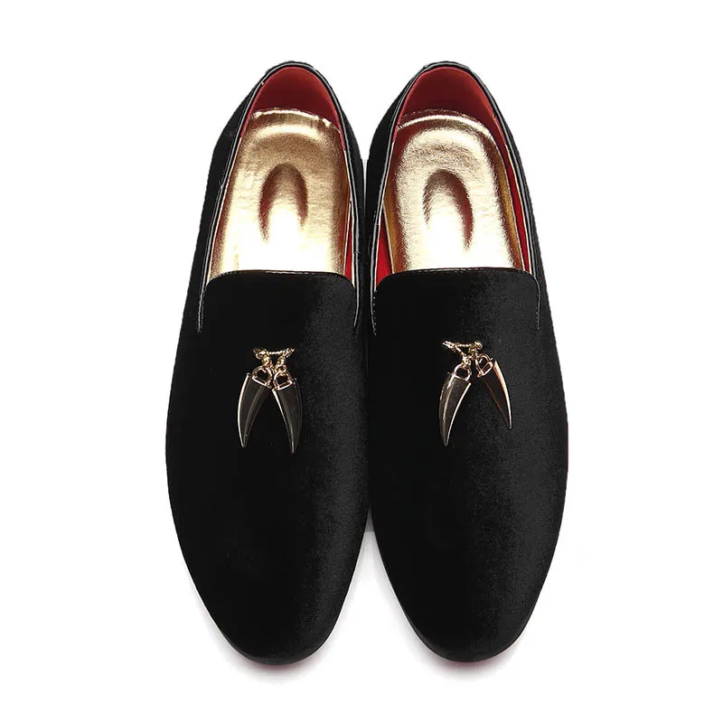 

2019 Fashion Casual Sickle Suede Men Formal Shoes Casual Pointed Toe Solid Color Wedding Loafer Flat Slip-on Dress Shoes