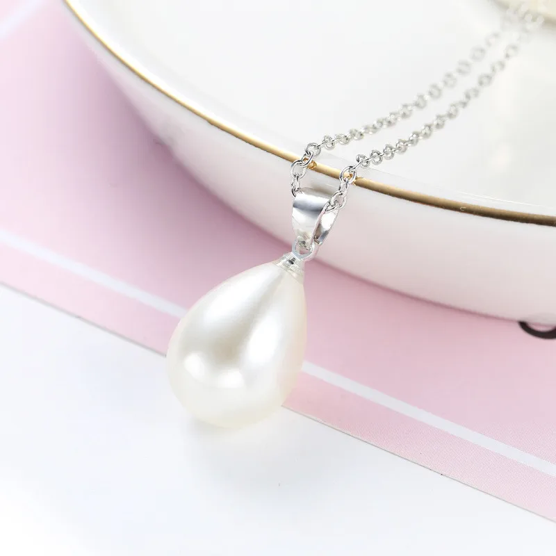 Женское Ожерелье чокер с имитацией жемчуга|Ожерелья подвеской| |