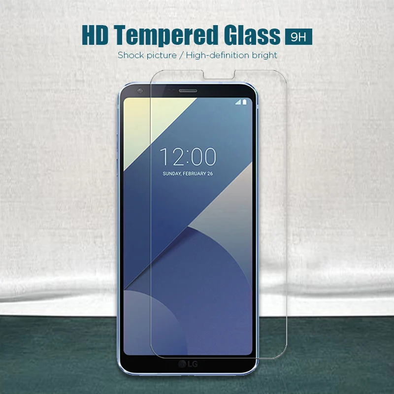 Прозрачное закаленное стекло для LG Q60 Q70 Q6 Q7 Q8 Q9 9H Защита экрана Q Stylo 4 2 3 Plus