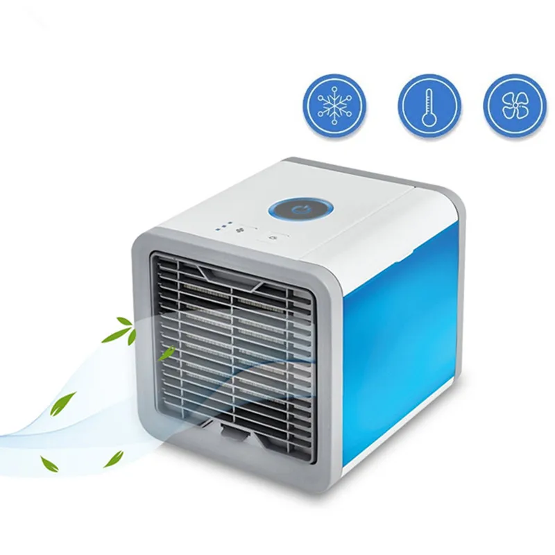 Мини Кондиционер Портативный с USB 7 цветов светильник для дома и офиса|Обогрев