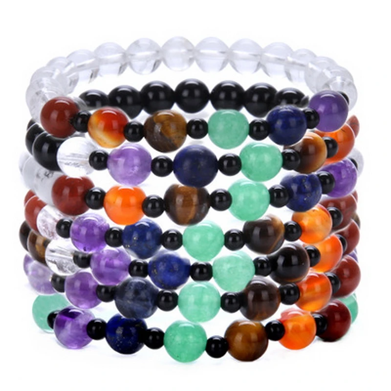 Натуральный Фиолетовый аметист яшма чакра бусины драгоценный камень нефрит агат