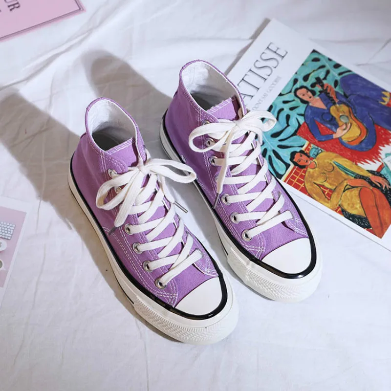 Фото Обувь для девочек Повседневные сиреневый свет фиолетовый цвет - купить