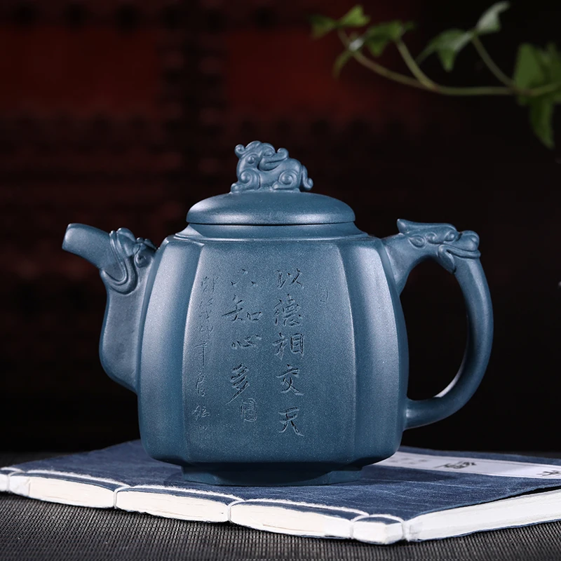 

Authentic yixing ores are recommended all hand square teapot quality goods are recommended