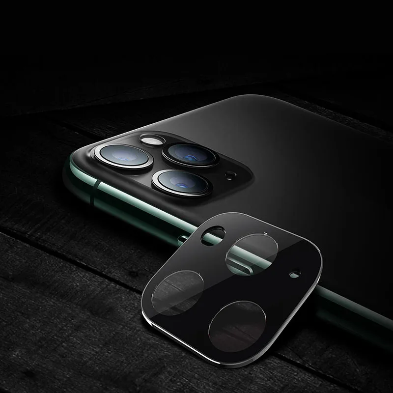 Титановая металлическая оправа закаленное стекло объектив камеры протектор