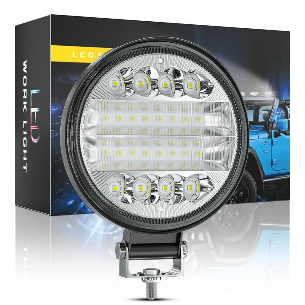 

Car LED Working Light Reverse Lamp 24LED Light Off-Road ATV IP68 Waterproof 4.5 Inch Working Lights 6000K-6500K