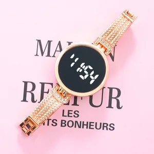 Hot Luxury Touch Women's Casual Watches Girls Digital Watch Women Fashion Dress Ladies LED Watch with Date  Quartz Montre Femme