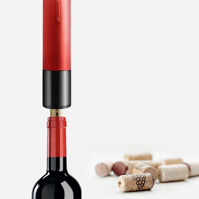 

Home Household Electric Wine Opener Set Portable Cordless Automatic Foil Cutter Christmas Wine Bottle Openers