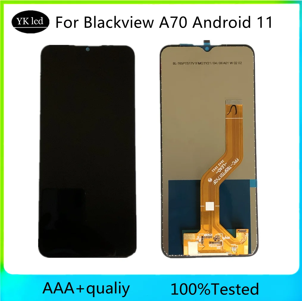 

New Original For Blackview A70 Android 11 LCD Display With Touch Screen Digitizer Assembly Replacement Parts +Maintenance tools
