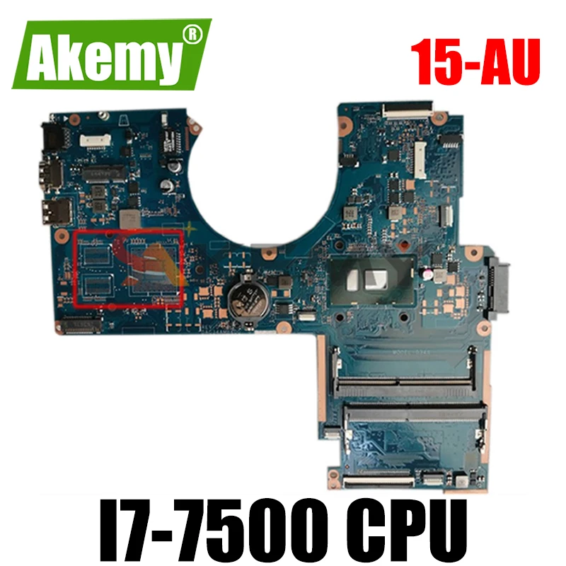 

Для HP 15-AU серии Материнская плата для ноутбука i7-7500 Процессор DAG34AMB6D0 901573-001 901573-501 901573-601 100% полностью протестирована