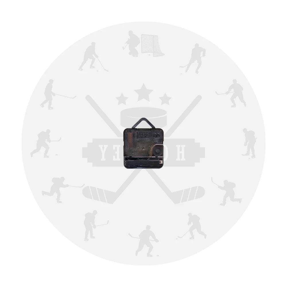 Хоккейные плееры настенные графические картины Современные часы для комнаты