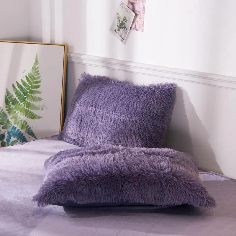 J1 фиолетовый бордовый розовый синий белый желтый плюшевый мохнатый теплый