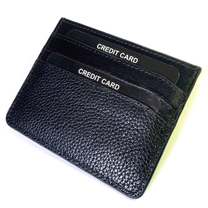 

Wallet money card holder genuine leather luxury design pocket purse high quality model mini