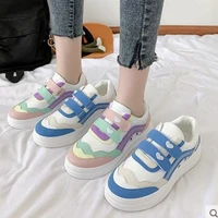 sweet lolita shoes vintage round head thick bottom cute college style rainbow marshmallow love heart sneakers kawaii shoes loli