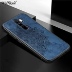 Чехол для Xiaomi Redmi Note 8 Pro, магнитный модный тканевый противоударный чехол из хлопчатобумажной ткани для телефона Xiaomi Redmi Note 8 Pro