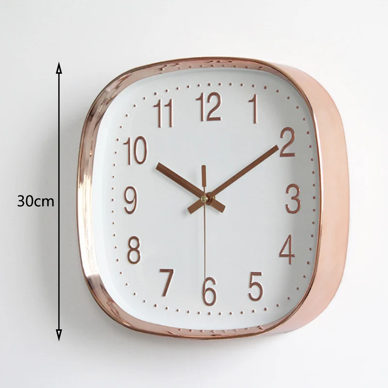 Часы настенные бесшумные в скандинавском стиле дизайнерские украшения из