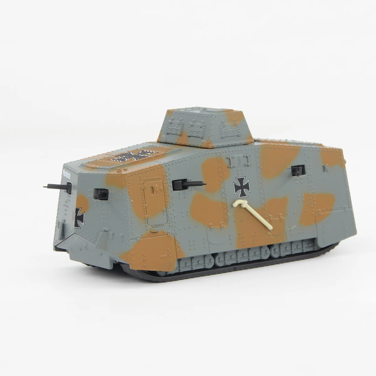 Diecast 1:72 German A7V Armored Vehicle World War I Tank Simulation Alloy Static Finished Model Collectibles Gifts & Toys | Игрушки и