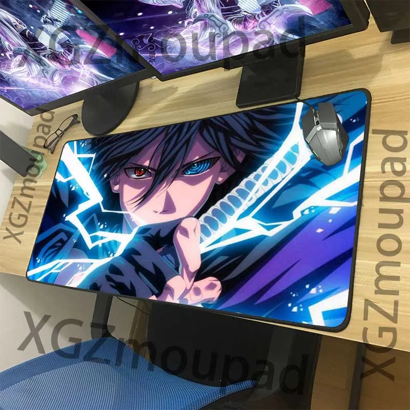 Большой коврик для мыши XGZ с Черным Замком резиновый нескользящий компьютерного