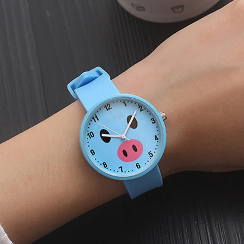Детские часы для девочек новинка 2019 детские принцессы модные милые резиновые