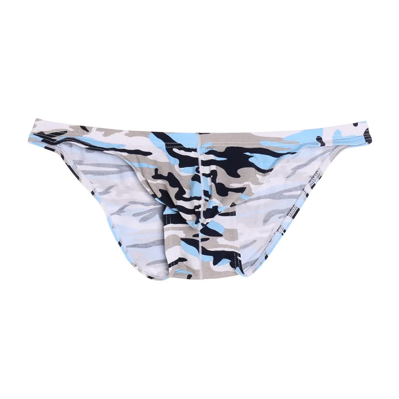 

Sports thin sweat-absorbing gratitude convex bag low waist trend camouflage men's triangle pants men's panties