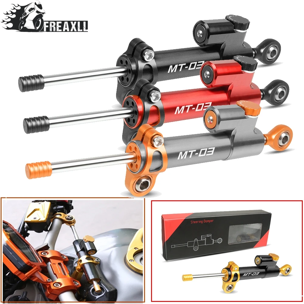 Мото CNC мотоцикл рулевой демпфер Стабилизатор Линейный Обратный контроль