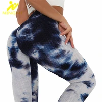 ningmi yoag gym leggings sport fitness yoga pants high waist compression leggings jogging suits for women butt lifter trousers