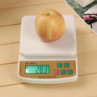 home appliances ns sf400a optional backlight lcd kitchen scale 5 digits large square weighing pan 5000g 1g kitchen tools