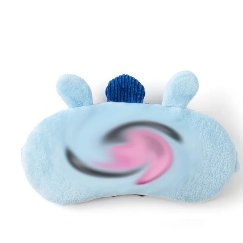 ManG Мягкая маска для глаз из мультфильма kawaii, мягкая на ощупь, игрушка для путешествий, ланч-брейк, затенение сна, дышащая натуральная маска для сна, фигурки, подарок для детей - Цвет: ManG