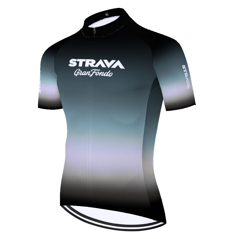 Мужская велосипедная рубашка 2021 команда STRAVA Велоспорт Джерси maillot ciclismo hombre camisa