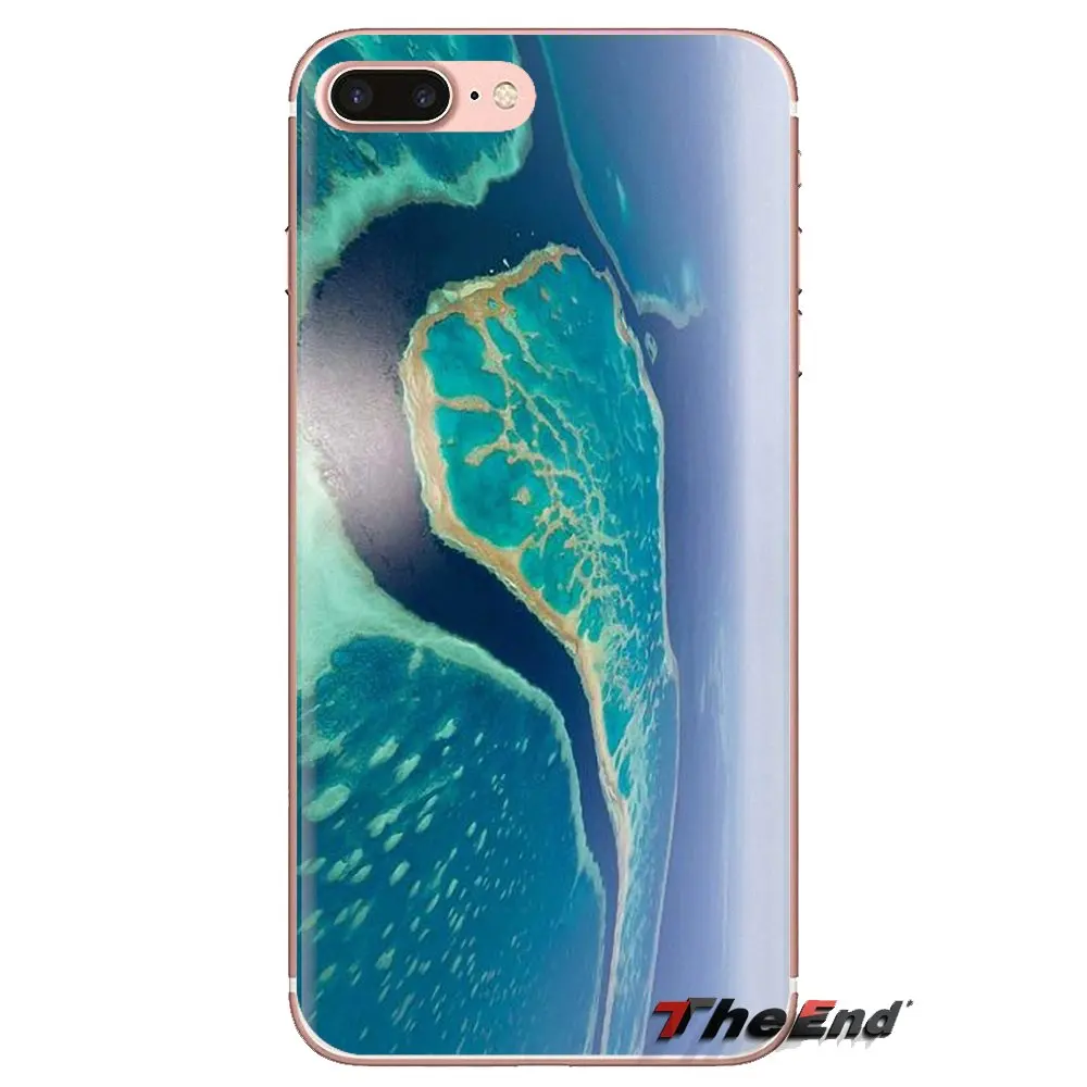 For Samsung Galaxy S2 S3 S4 S5 MINI S6 S7 edge S8 S9 Plus Note 2 3 4 5 8 Coque Fundas The Great Barrier Reef Wonder TPU Bag Case |