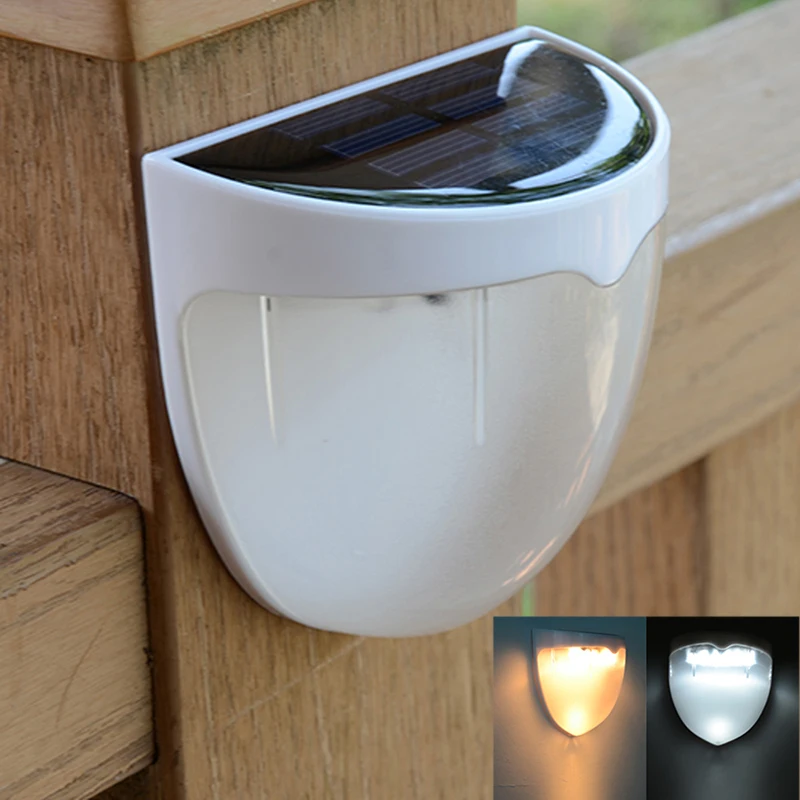 Светодиодный светильник на солнечной батарее Уличный настенный