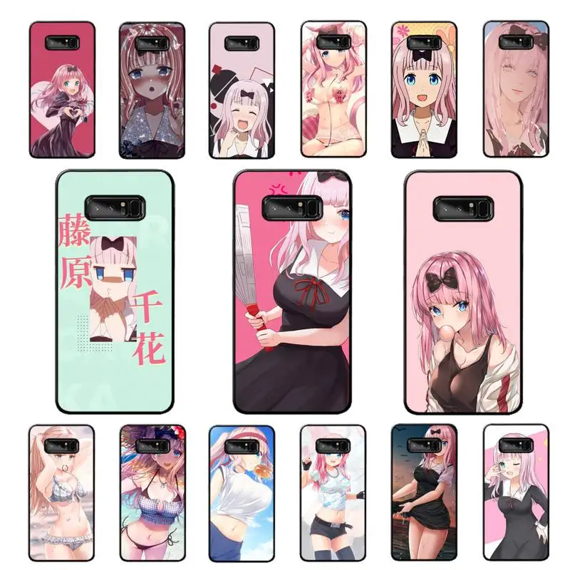 

MaiYaCa Fujiwara Chika Kaguya-sama Love is War Phone Case for Samsung Note 5 7 8 9 10 20 pro plus lite ultra A21 12 02