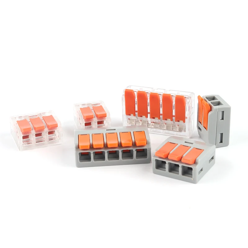 

Mini Quick Connector 612 series Universal Compact Wire Connector Plug-in Wire Terminal Home Connector 24-10AWG
