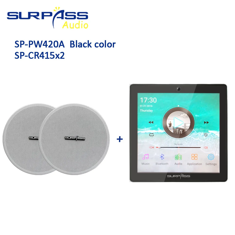 Встроенная Онлайн-радиопанель настенный усилитель система умного домашнего