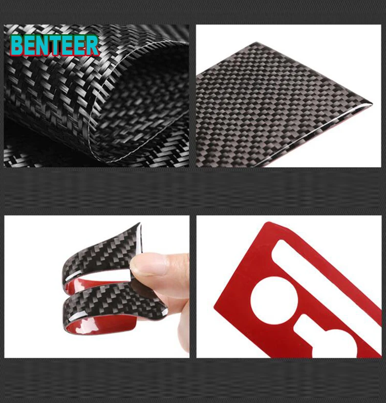 

Real Carbon fiber Car interior Sticker for volkswagen golf6 GTI R MK6